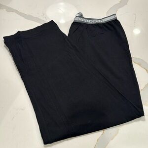 David Archy Men’s Large Black Cotton Lounge Pants - Like new!